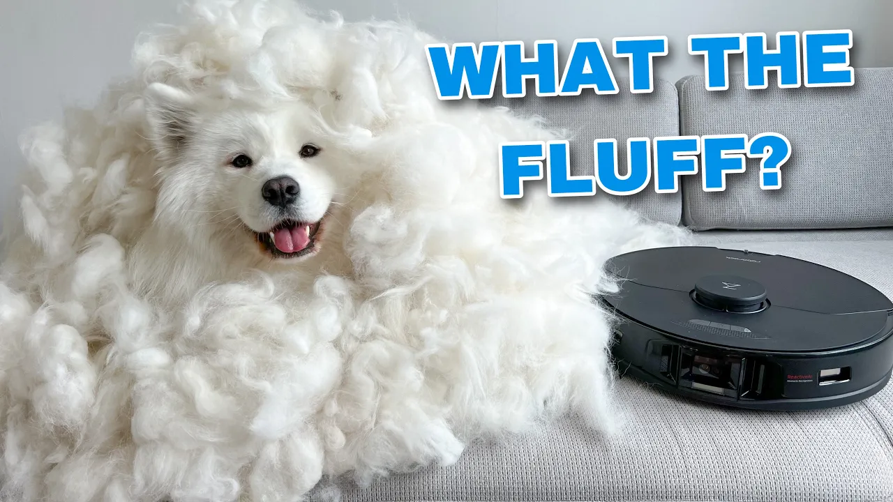 My Dog Tries To Destroy Our New Robot Vacuum | Roborock S7 MaxV Ultra