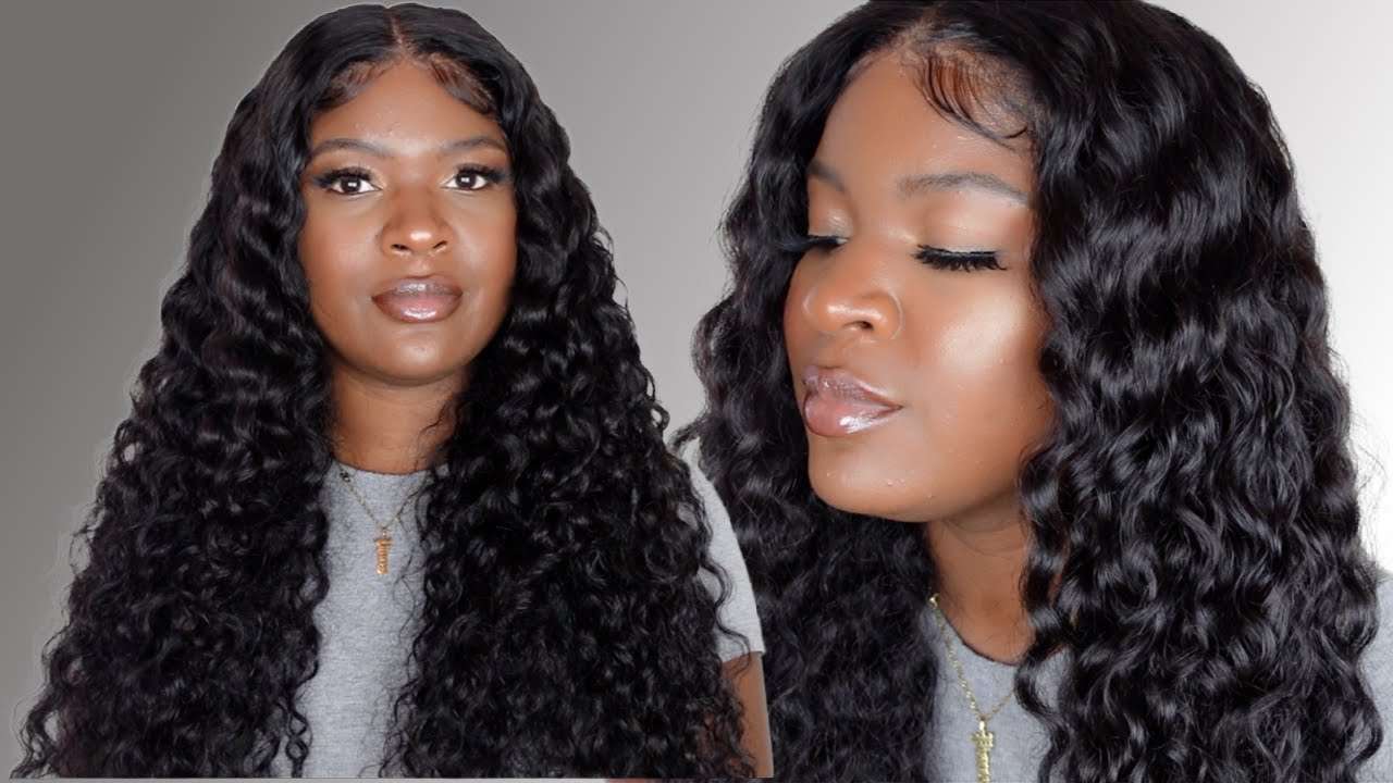 💣BOMB WATER WAVE 13X4 WIG INSTALL! 🔥| EULLAIR HAIR