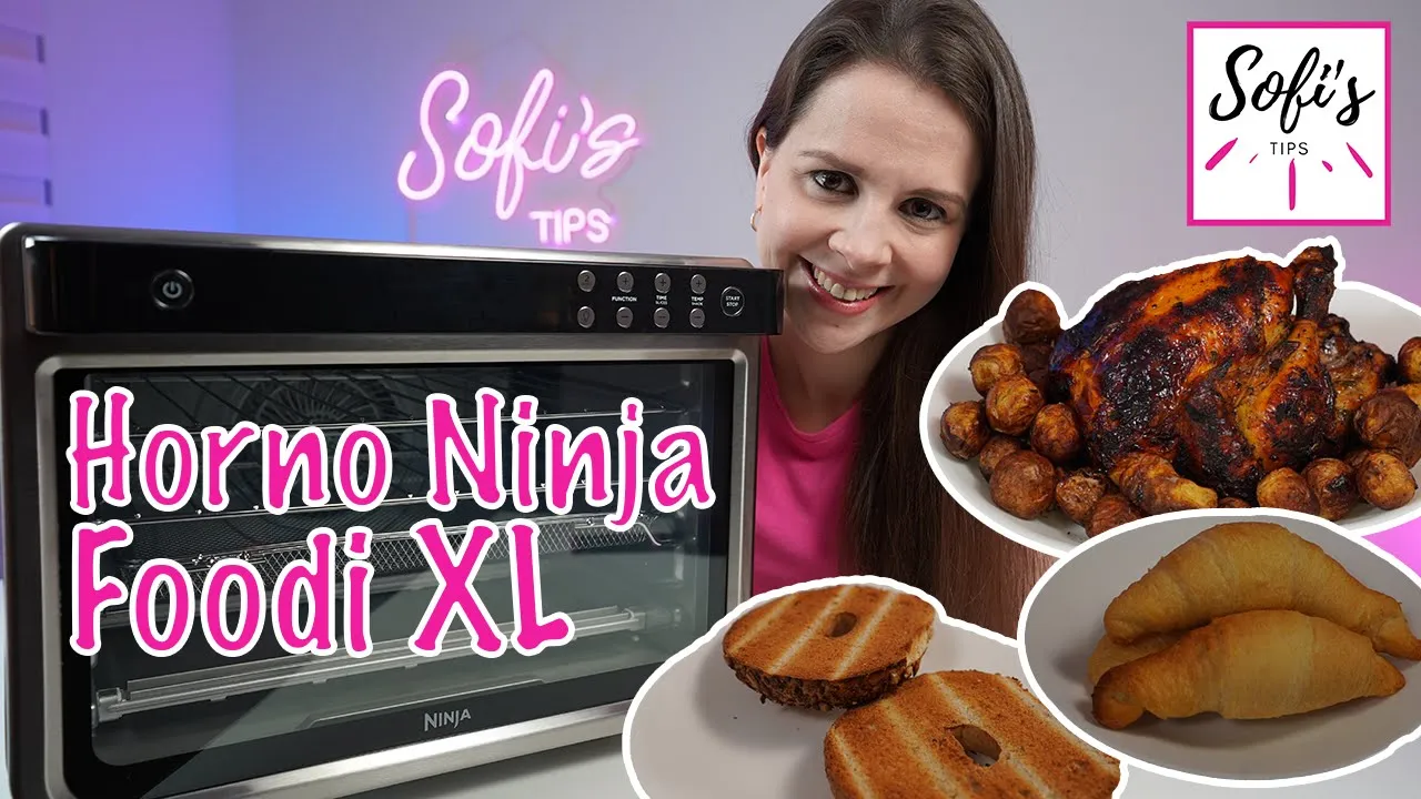 Como funciona el Horno Ninja Foodi XL Pro 10 en 1 DT201: Unboxing y demostracion de funciones!