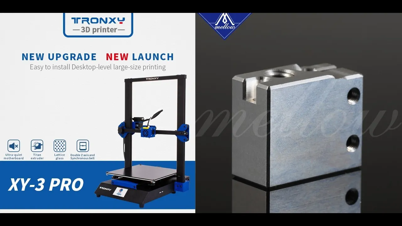 Модернізація 3Д Принтера Tronxy XY-3 PRO V2, заміна хотЕнда ВУЛКАНО