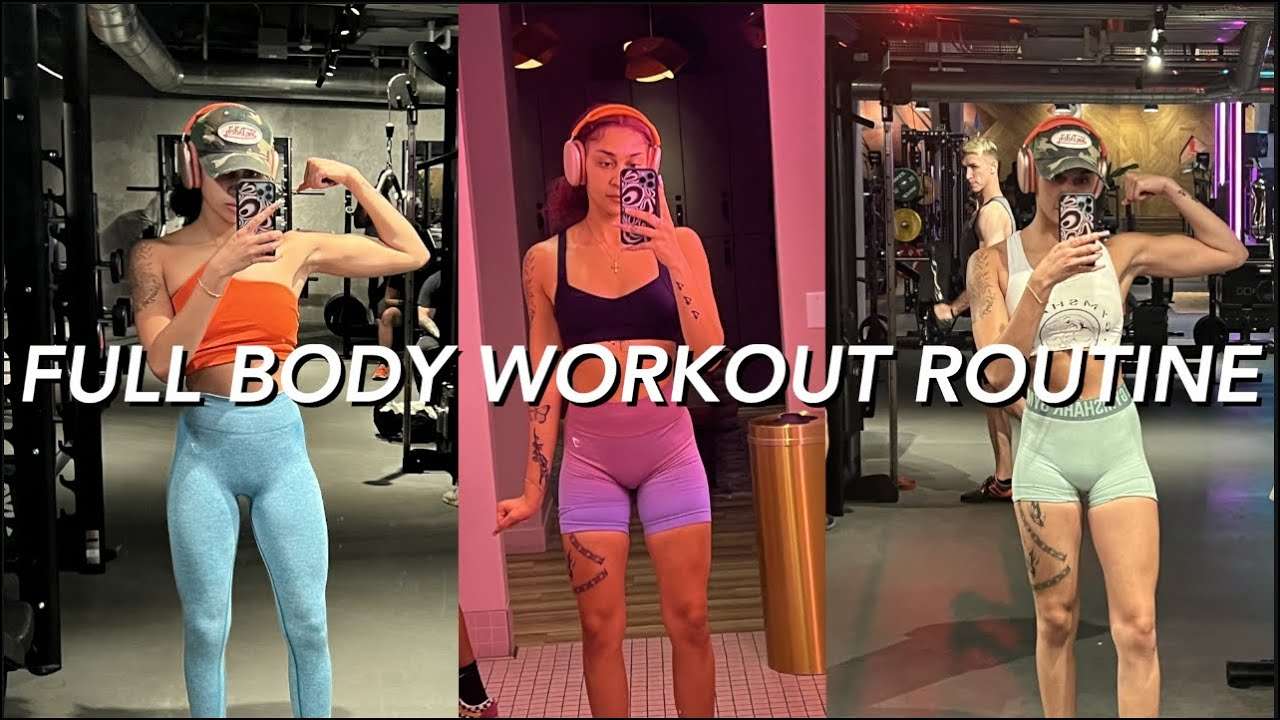MY FULL BODY WORKOUT ROUTINE | ft. ula hair review