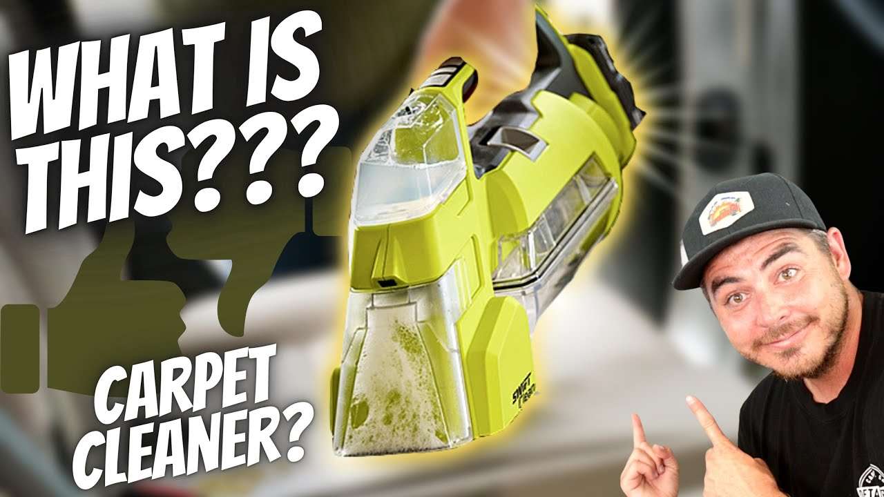 RYOBI ONE+ 18V Cordless SWIFTClean Spot Cleaner | MUST WATCH REVIEW