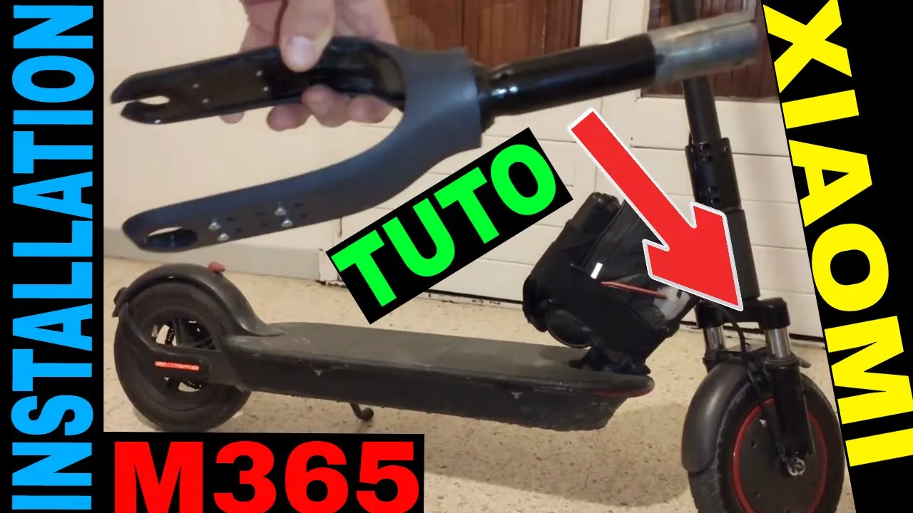 TUTO complet : Comment changer fourche Xiaomi M365 (1S PRO 2 essential mi scooter 3 ninebot G30 max)