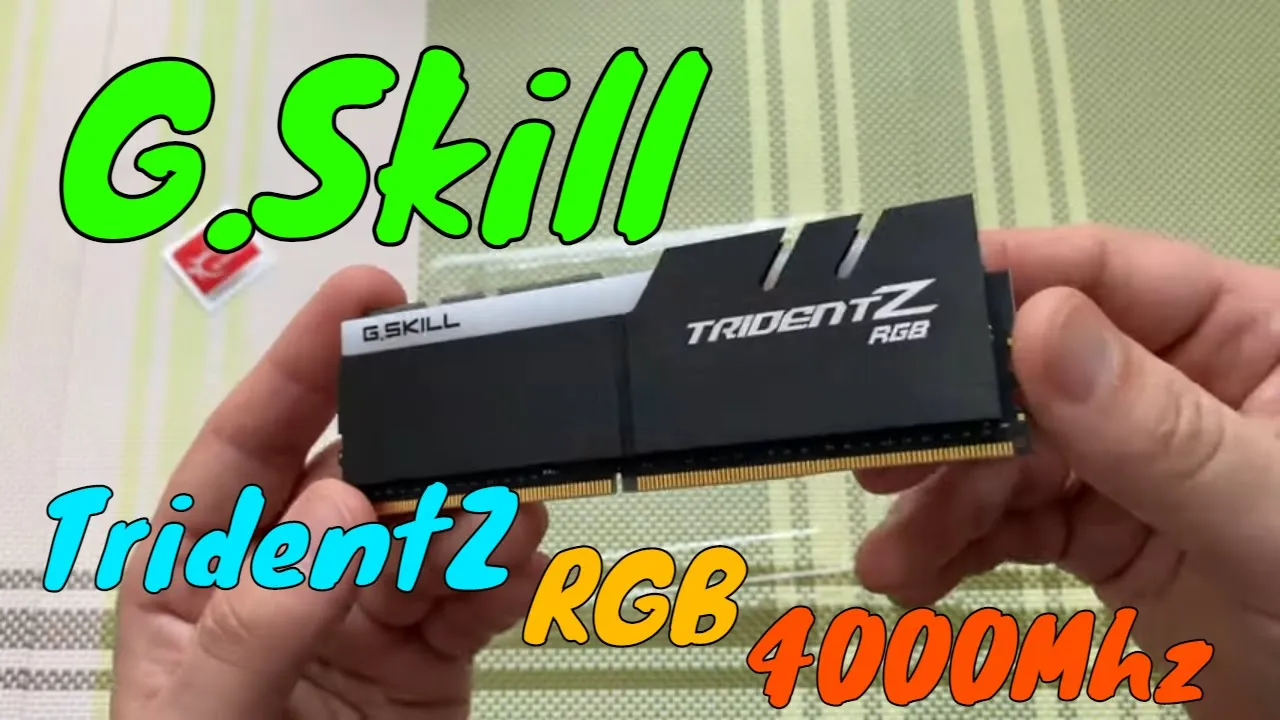 G.Skill Trident Z RGB 4000 MHz очень даже неплохая