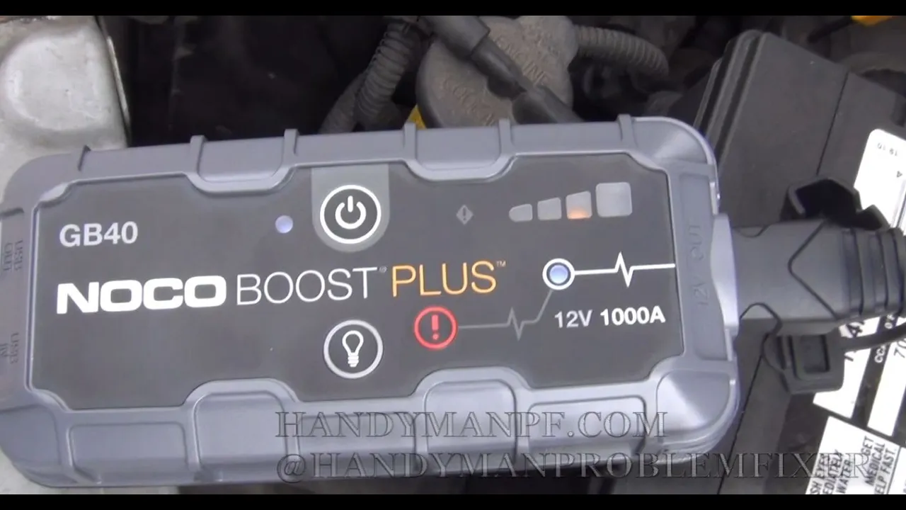 NOCO Boost Plus GB40 1000 Amp 12 Volt UltraSafe Lithium Jump Starter Box No nonsense review video