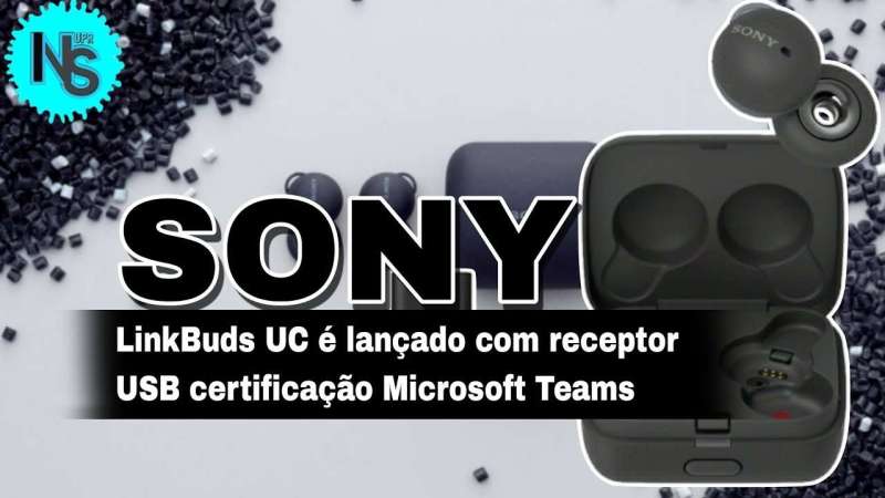 Sony LinkBuds UC | Com receptor USB para utilizar os fones em PC´S que não possuem Bluetooth.