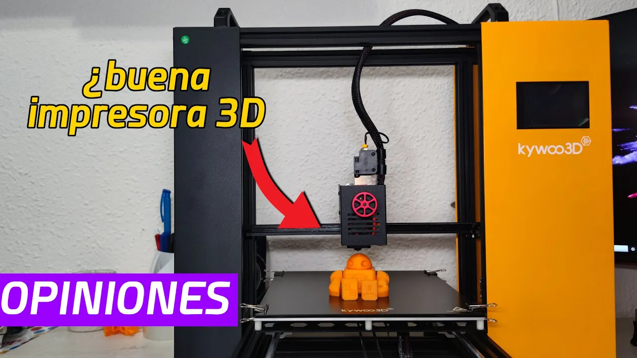 Impresora 3D con WiFi y AUTOnivelado ¿Merece la pena? | Kywoo Tycoon Review