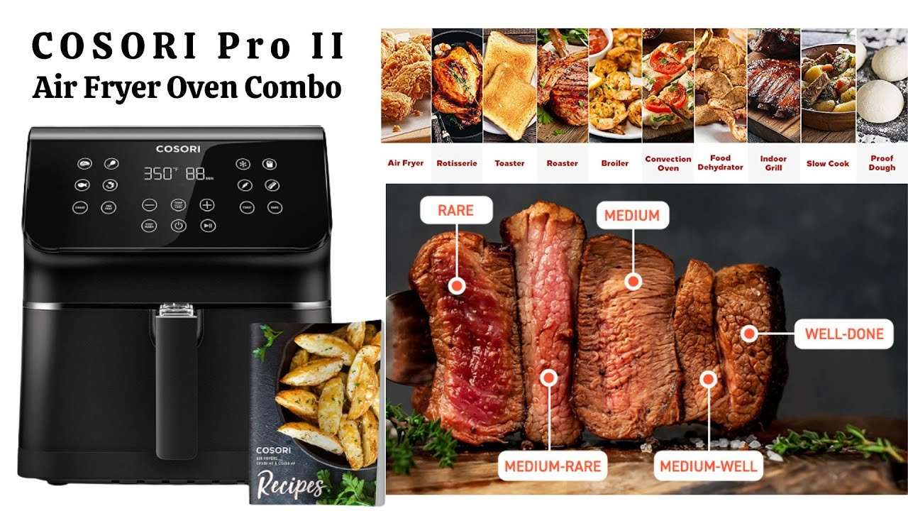 COSORI Air Fryer Oven Combo , Hot Dogs Air Fryer