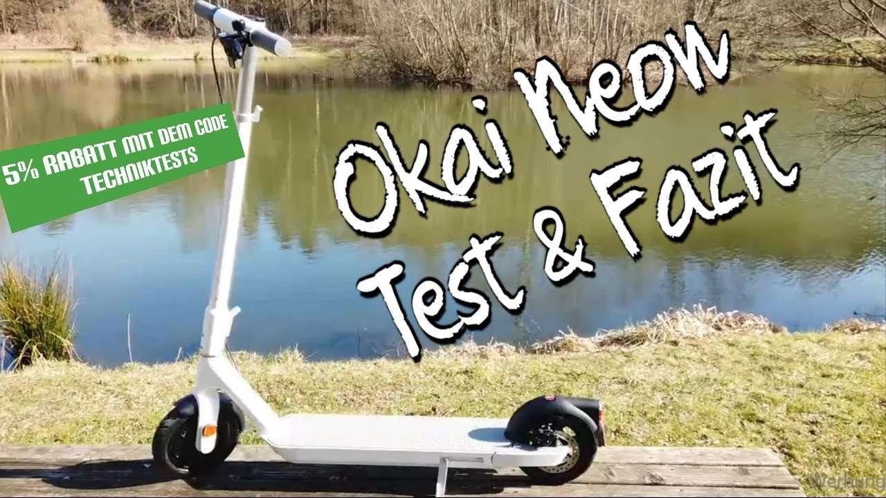 Okai Neon eKFV Test / Review / Design Scooter / 500W Peakleistung / Strassenzulassung / NFC /