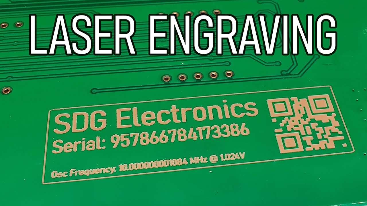 SDG #260 Print custom graphics directly to PCB with the Comgrow Z1 Laser