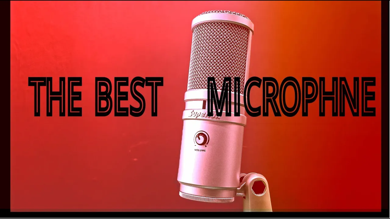 Superlux E205U USB Condenser Microphone Full Vocal Singing Testing