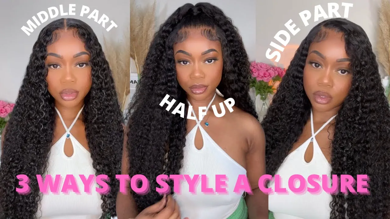 SWITCH MY WIG MAKE HIM FEEL LIKE HE CHEATING 😳 3 EASY CLOSURE HAIRSTYLES FT ASTERIA HAIR