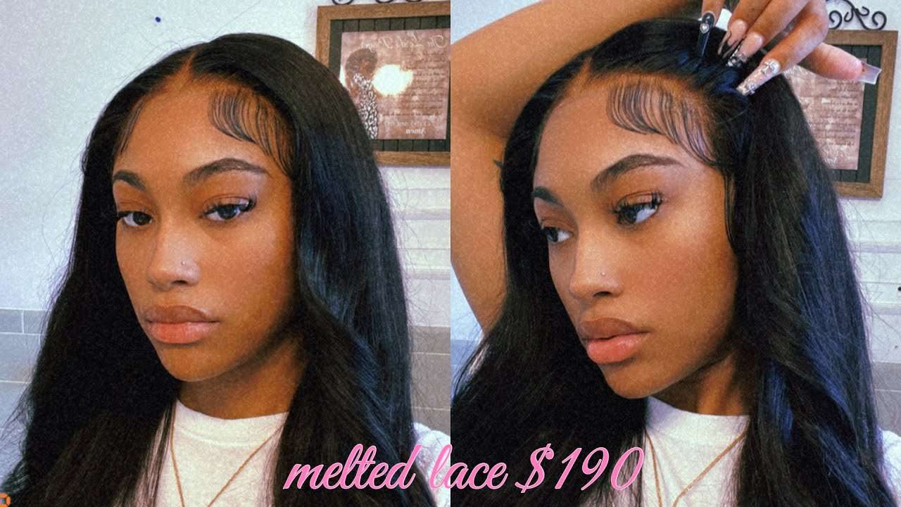 FULL Wig Install | 😱24Inch Body Wave Human Hair Wig 13x4 Transparent Lace Front ft. Julia Hair 😍