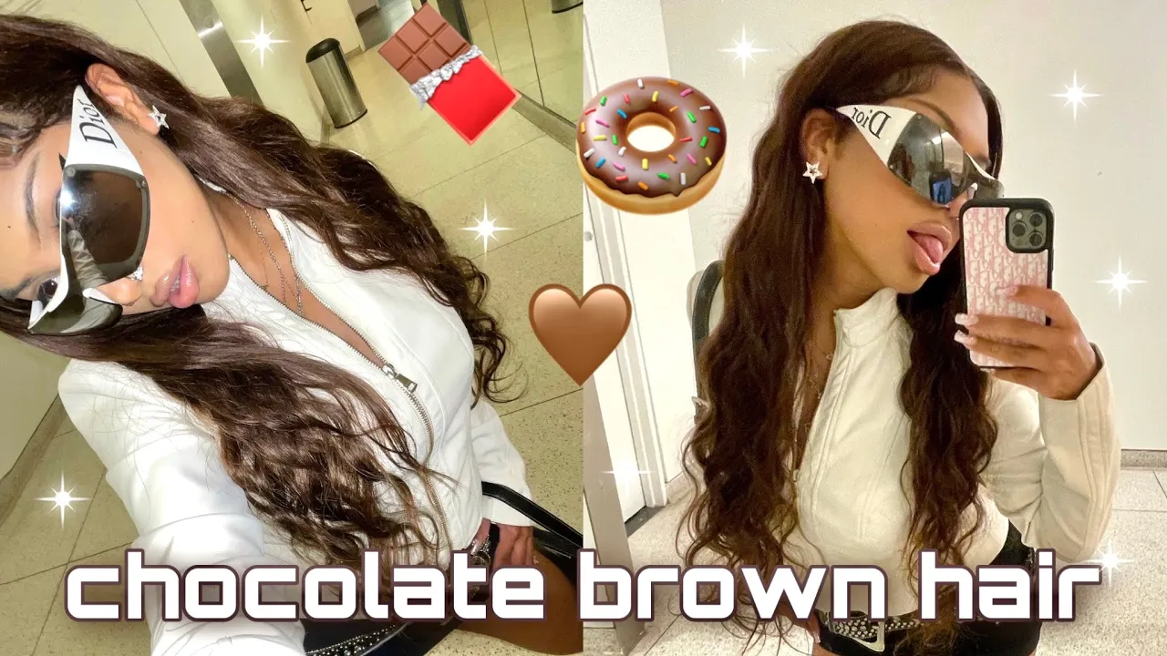 STEP BY STEP CHOCOLATE BROWN FRONTAL WIG INSTALL 🤎 FT ASTERIA HAIR