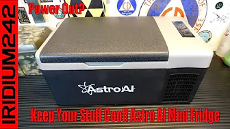 Grid Down Refrigeration:  AstroAI 12 Volt Portable Refrigerator Freezer