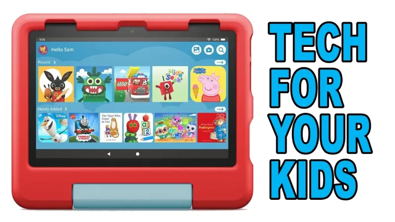 Ideal Christmas Gift !!! Amazon fire HD 8 Kids Tablet 2022 Review