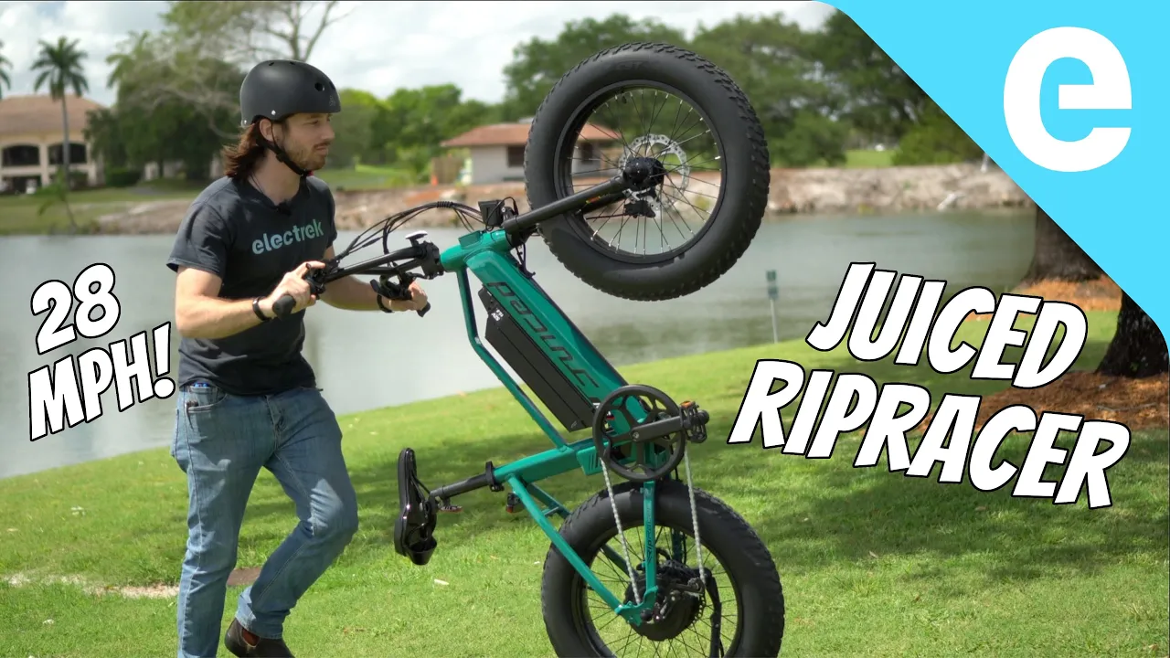 Juiced RipRacer review: 28 MPH fun-sized electric bike
