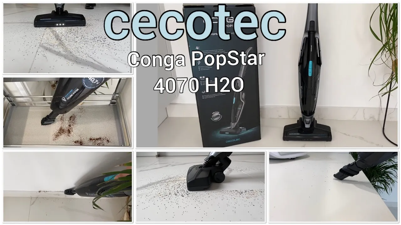 CECOTEC Conga PopStar 4070 H2O💪/ TEST & Avis👌/ #cecotec #aspirateur #crashtest #nettoyage