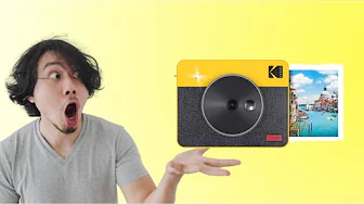 Kodak Mini Shot 3 Retro 2-in-1 Portable Wireless Instant Camera & Photo Printer||Unboxing||