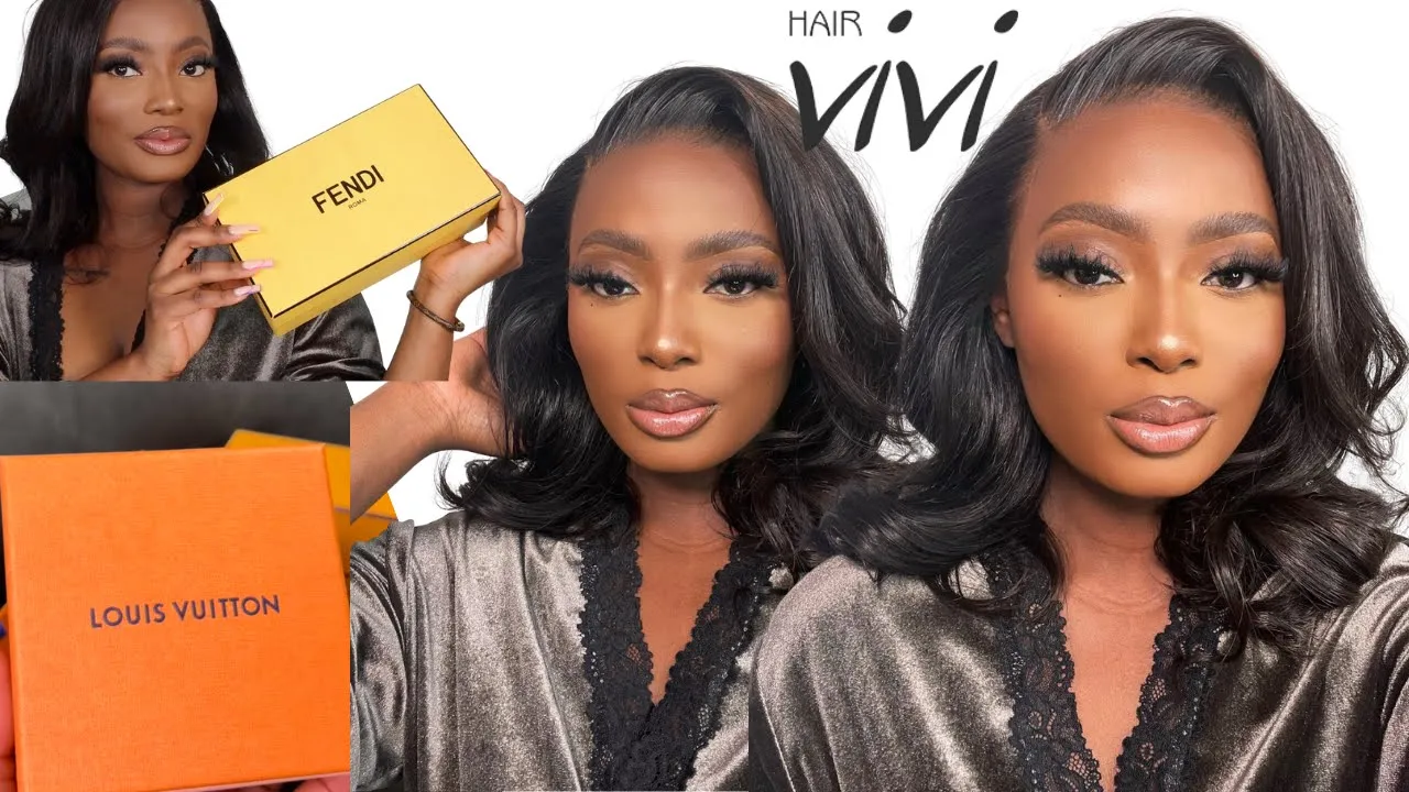 QUICK AND EASY SIDE PART BOB WIG INSTALL & MINI UNBOXING FT HAIRVIVI