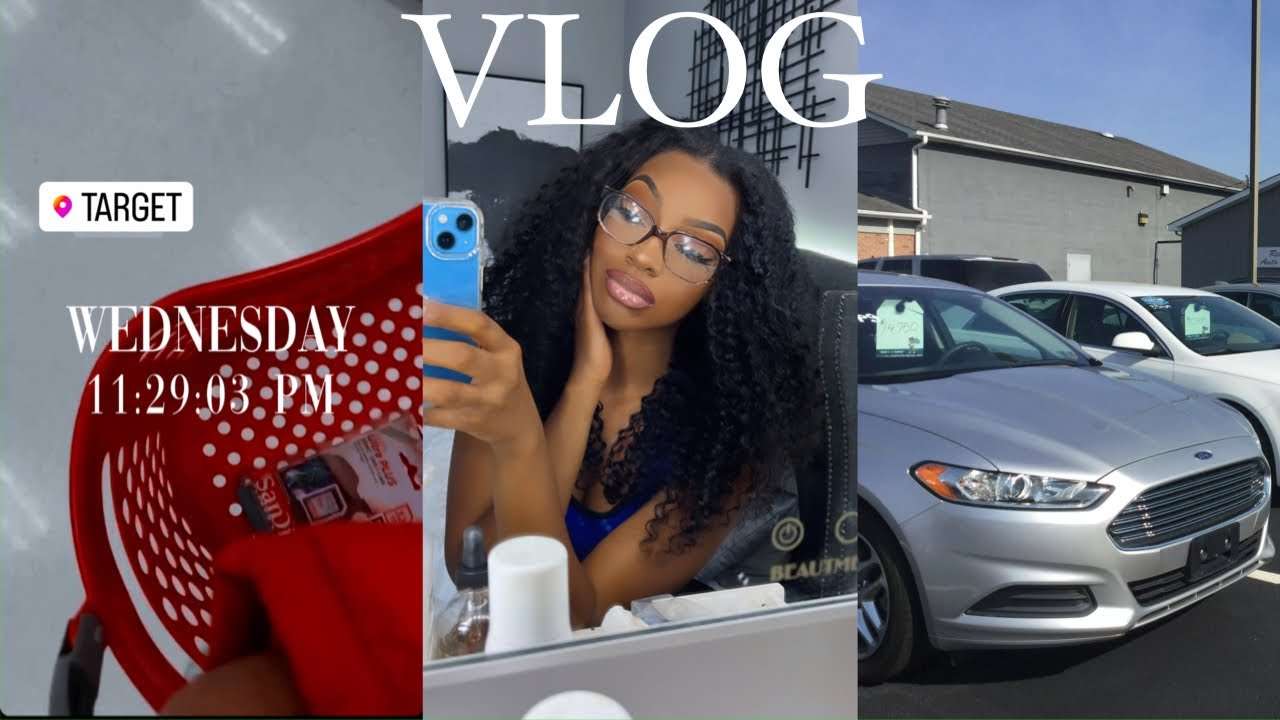 VLOG: FINDING A NEW CAR, APTM DECOR SHOPPING, HAIR INSTALL AND MORE | FT. VSHOW HAIR | AVA GALORE