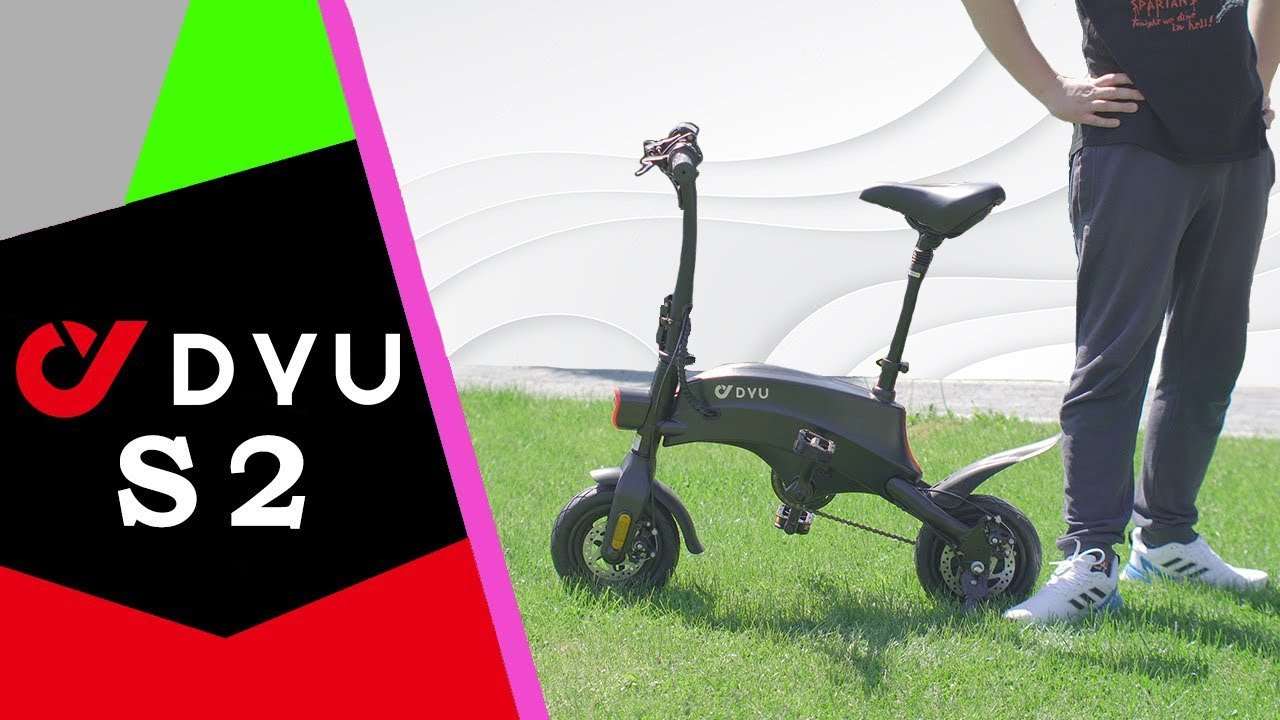 Dyu S2 🚲 Najmniejszy elektryczny rower dla dzieci i dorosłych !? / Recenzja 4K