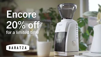 The Gift | 20% off our bestselling coffee grinder - Baratza Encore