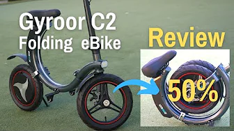 eBike Review: Gyroor C2 Folding eBike Features and Review