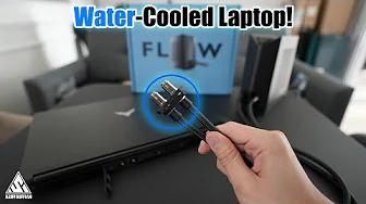 This Laptop is Water-Cooled! | Illegear Onyx G + Illegear Flow