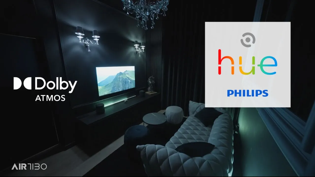 Demo Home Cinema - 4K Dolby Atmos, Alexa and Philips Hue Sync Box