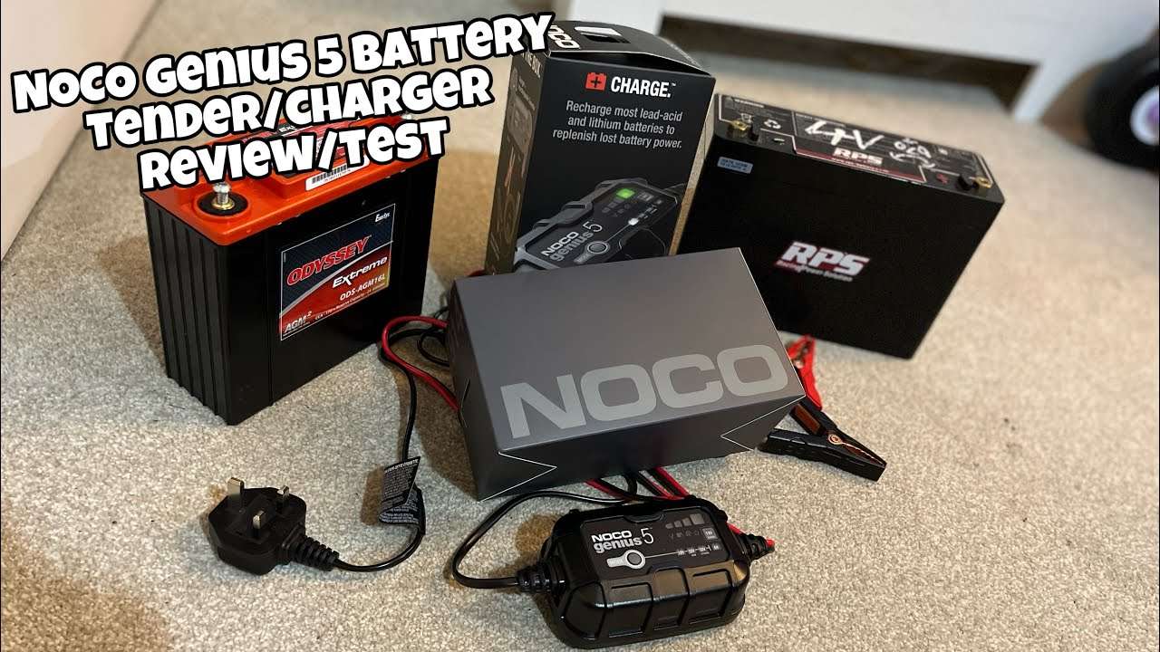 NOCO genius 5 battery charger review/test - better than a CTEK Charger?
