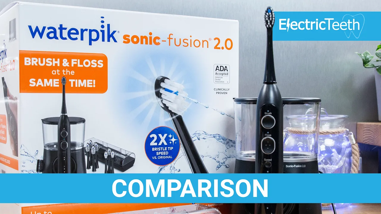 Waterpik Sonic-Fusion 2.0 SF-03 vs Professional SF-04