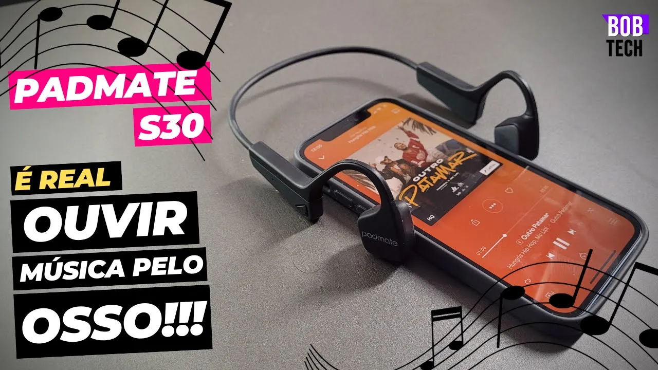 PADMATE S30 - MUSICA PELO OSSO! COMO PODE? - REVIEW