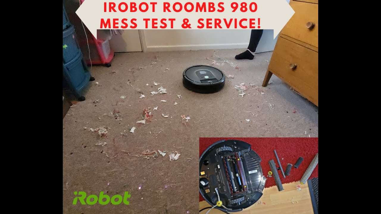 Roomba 980 Robot Vacuum Cleaner - Maintenance & Cleaning after many months!