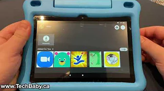 Removing Unwanted Apps | Amazon Fire HD 8 Kids Tablet