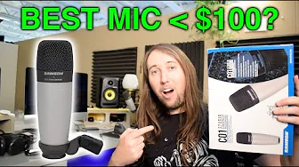 Samson C01 Review and Unboxing 2022 | Best Mic Under $100?