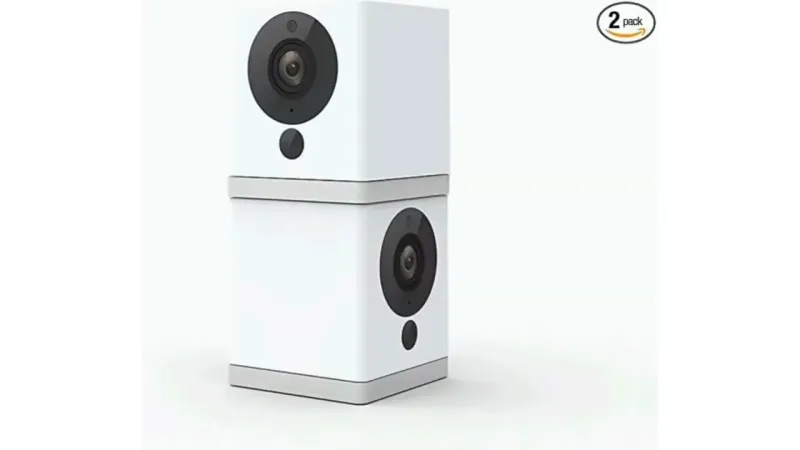 Wyze Cam 1080p HD Indoor WiFi Smart Home Camera with Night Vision, 2-Way Audio, Works with Alexa &