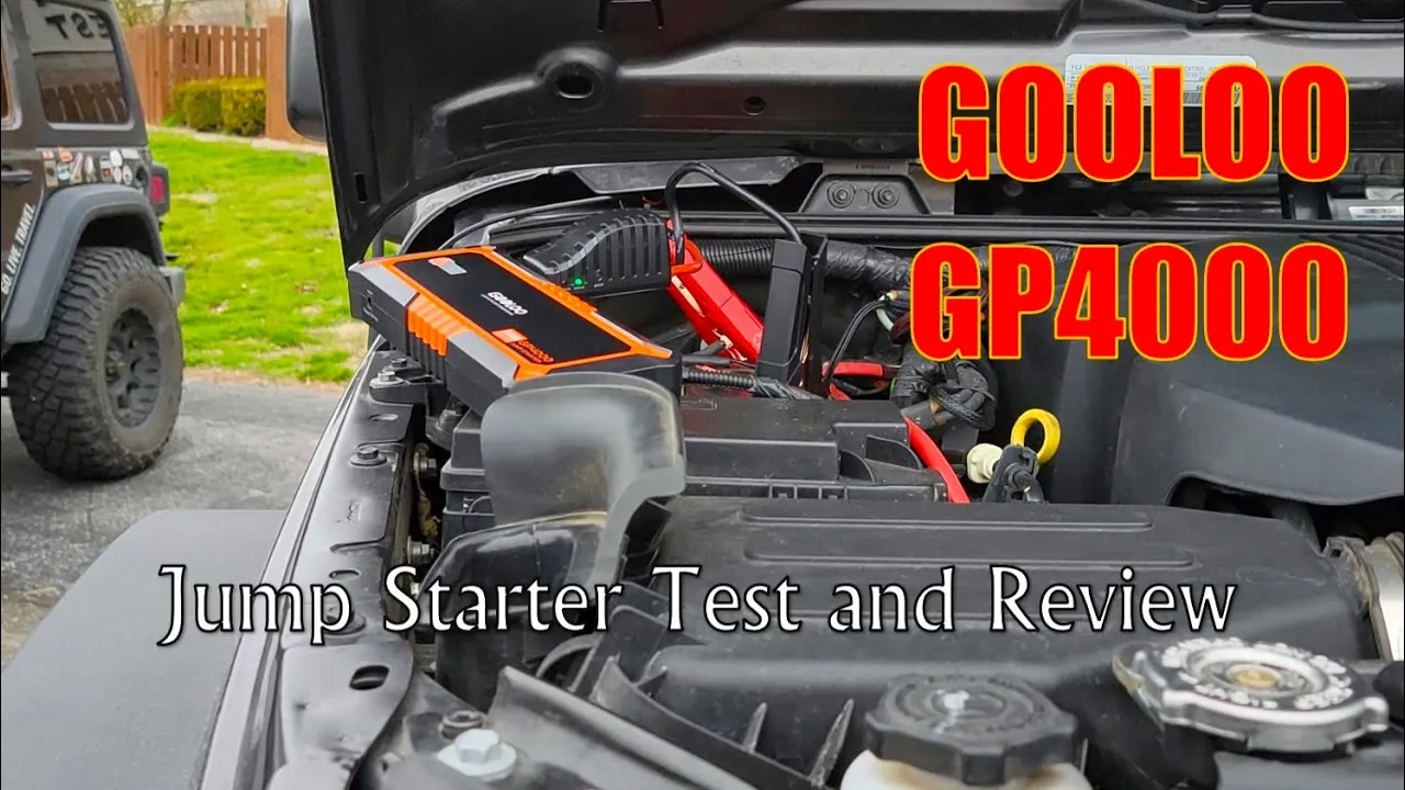GOOLOO GP4000 Lithium powered Jump Starter Review