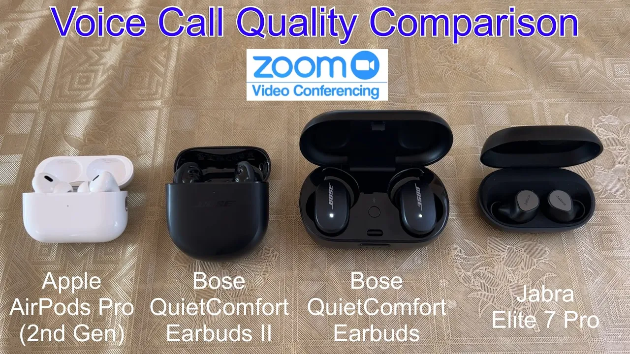 Apple AirPods Pro 2 vs Bose QC Earbuds 2 & 1 vs Jabra Elite 7 Pro | Call Quality Comparison Review