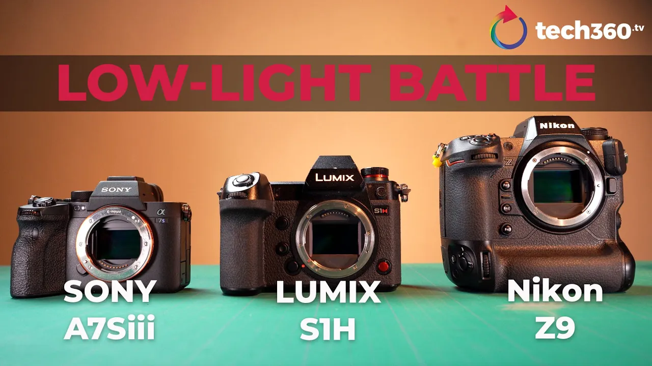Full-frame Low Light Battle : Sony A7Siii VS Panasonic LUMIX S1H VS Nikon Z9