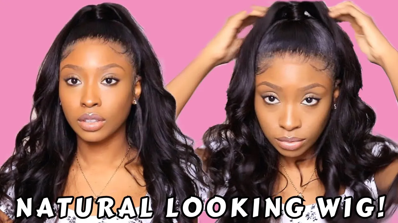 EASY HALF UP HALF DOWN LACE FRONTAL WIG | FULL START TO FINISH TUTORIAL FT ISEE HAIR
