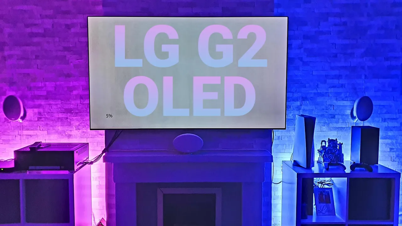 LG G2 OLED after 200 hours - uniformity test - disappointing!