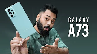 Slimmest A Series Phone Is Here ⚡ Samsung Galaxy A73 Unboxing And First Impressions